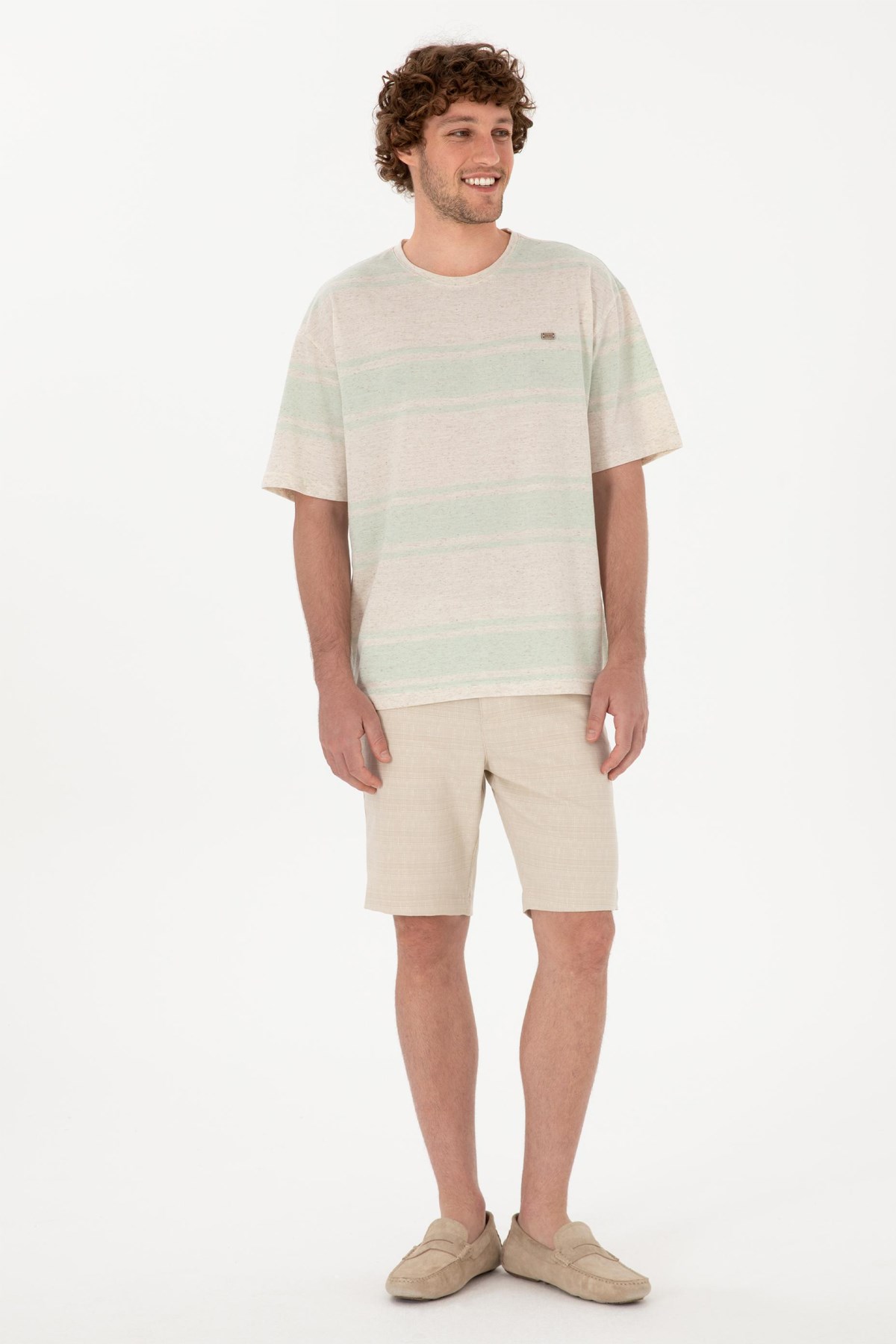 Us. Polo Assn. Erkek Şort 50300443-Vr015 Bej