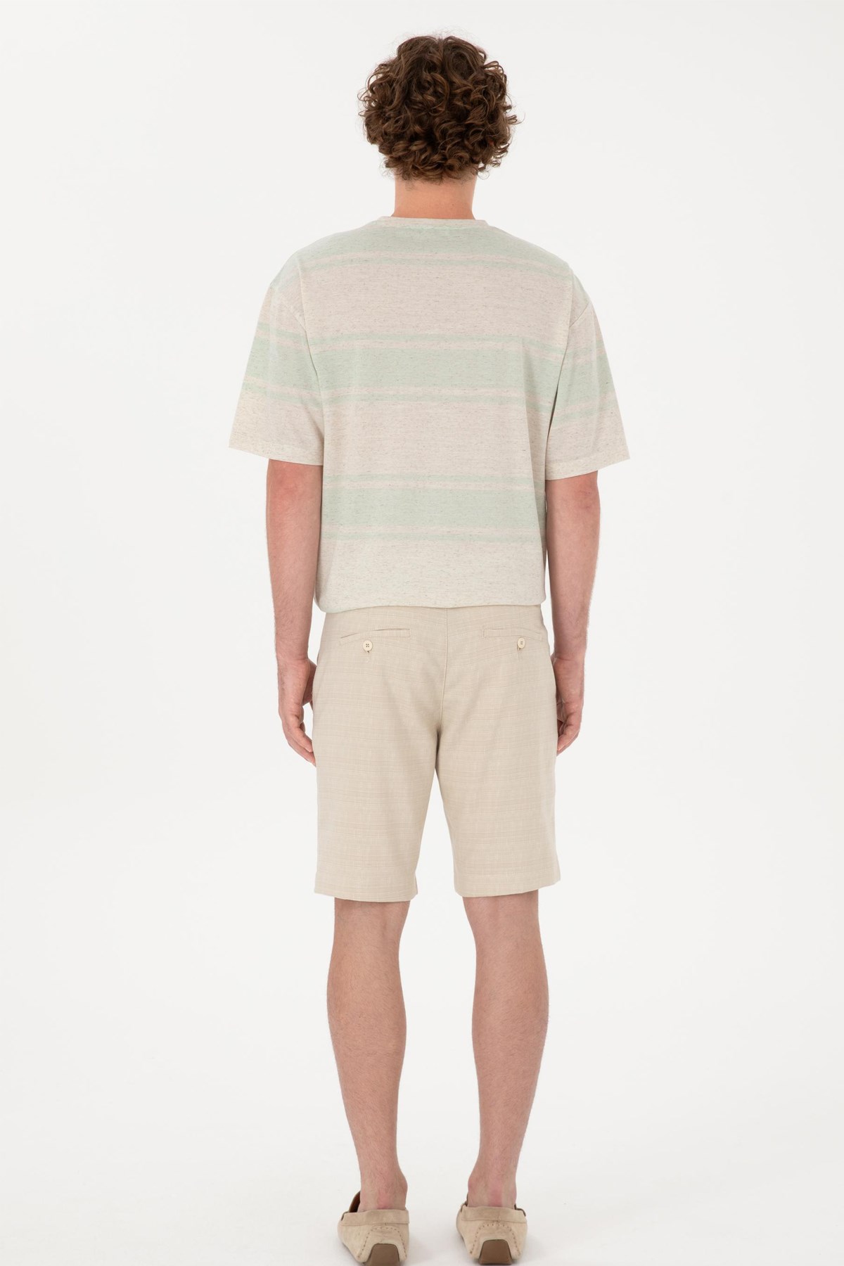 Us. Polo Assn. Erkek Şort 50300443-Vr015 Bej