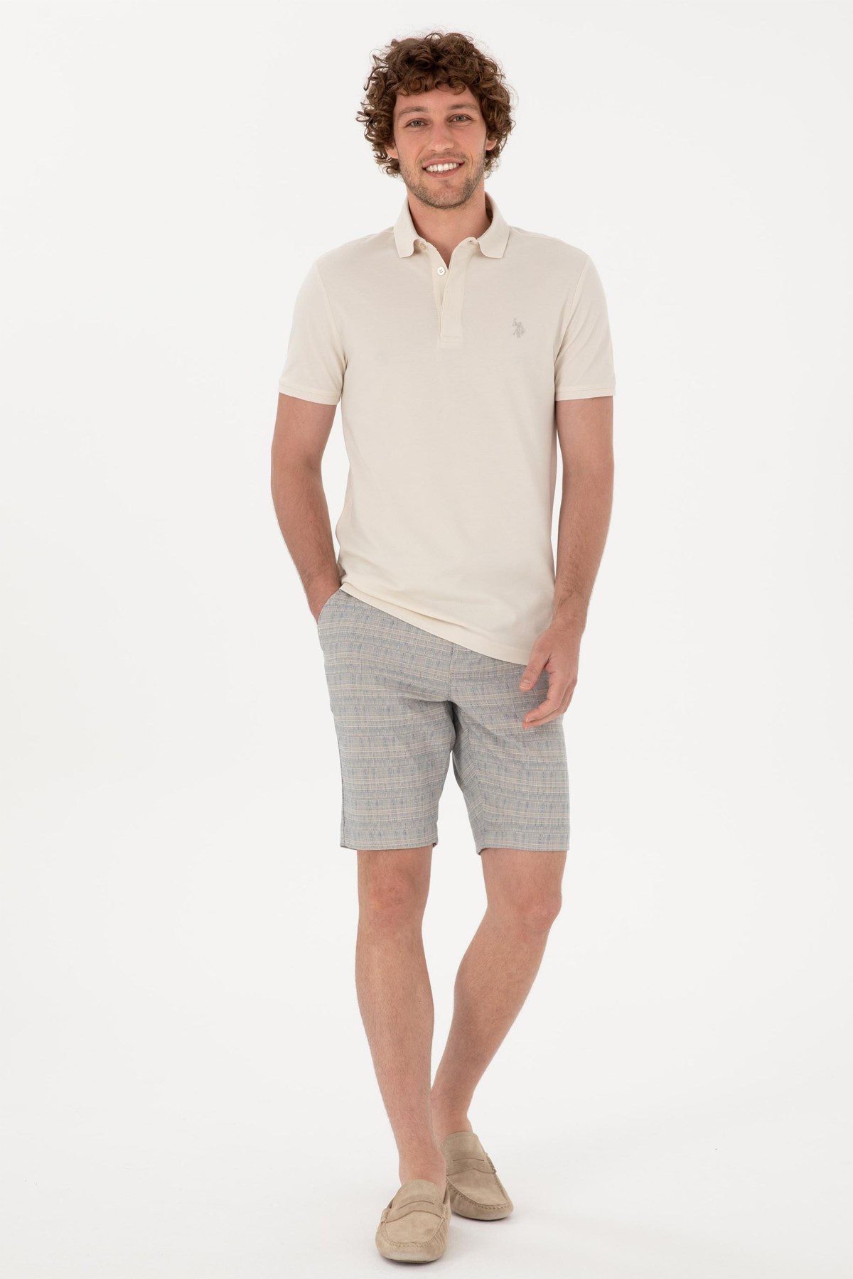 Us. Polo Assn. Erkek Şort 50300443-Vr036 Mavi