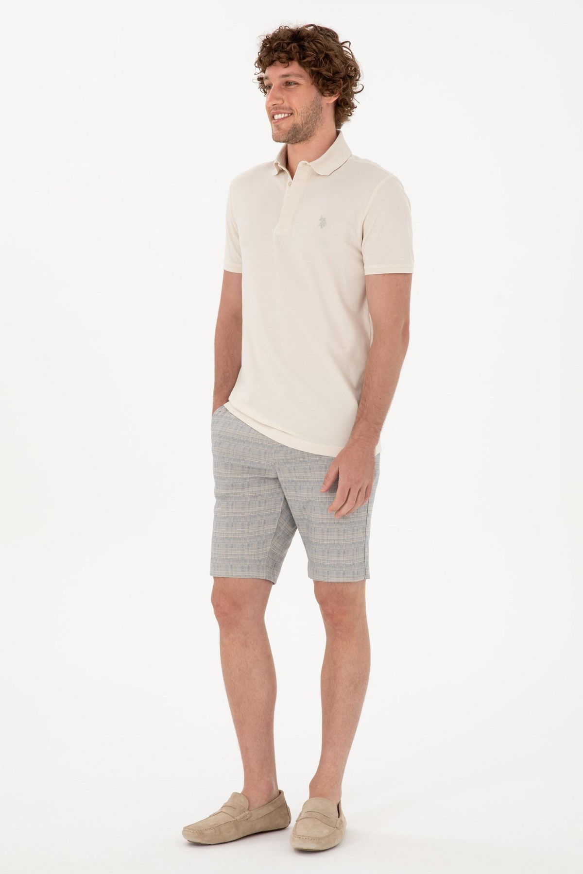 Us. Polo Assn. Erkek Şort 50300443-Vr036 Mavi