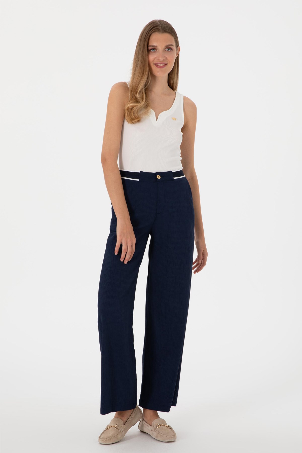 Us. Polo Assn. Kadın Pantolon 50300665-Vr033 Lacivert