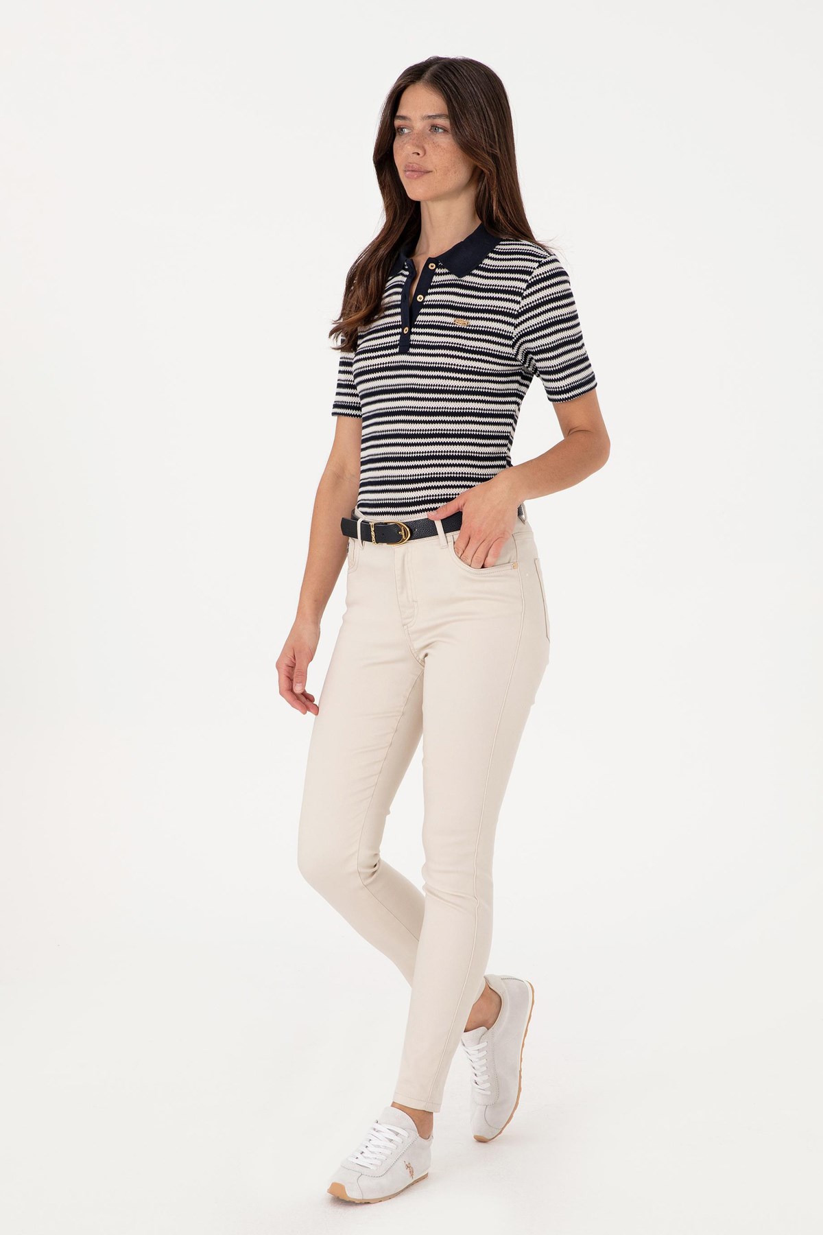 Us. Polo Assn. Kadın Tişört 50300678-Vr033 Lacivert