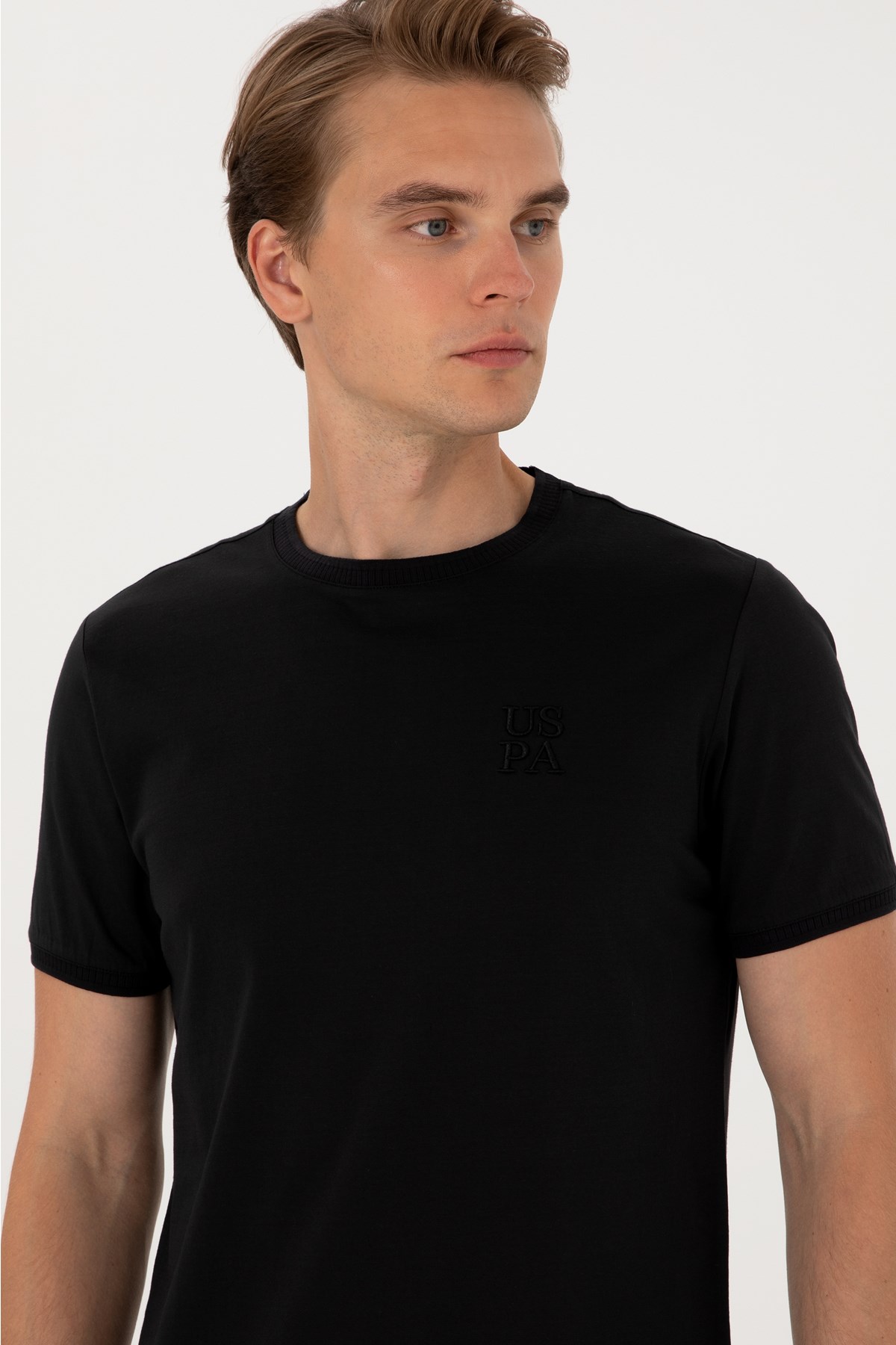 Us. Polo Assn. Erkek Tişört 50300815-Vr046 Siyah