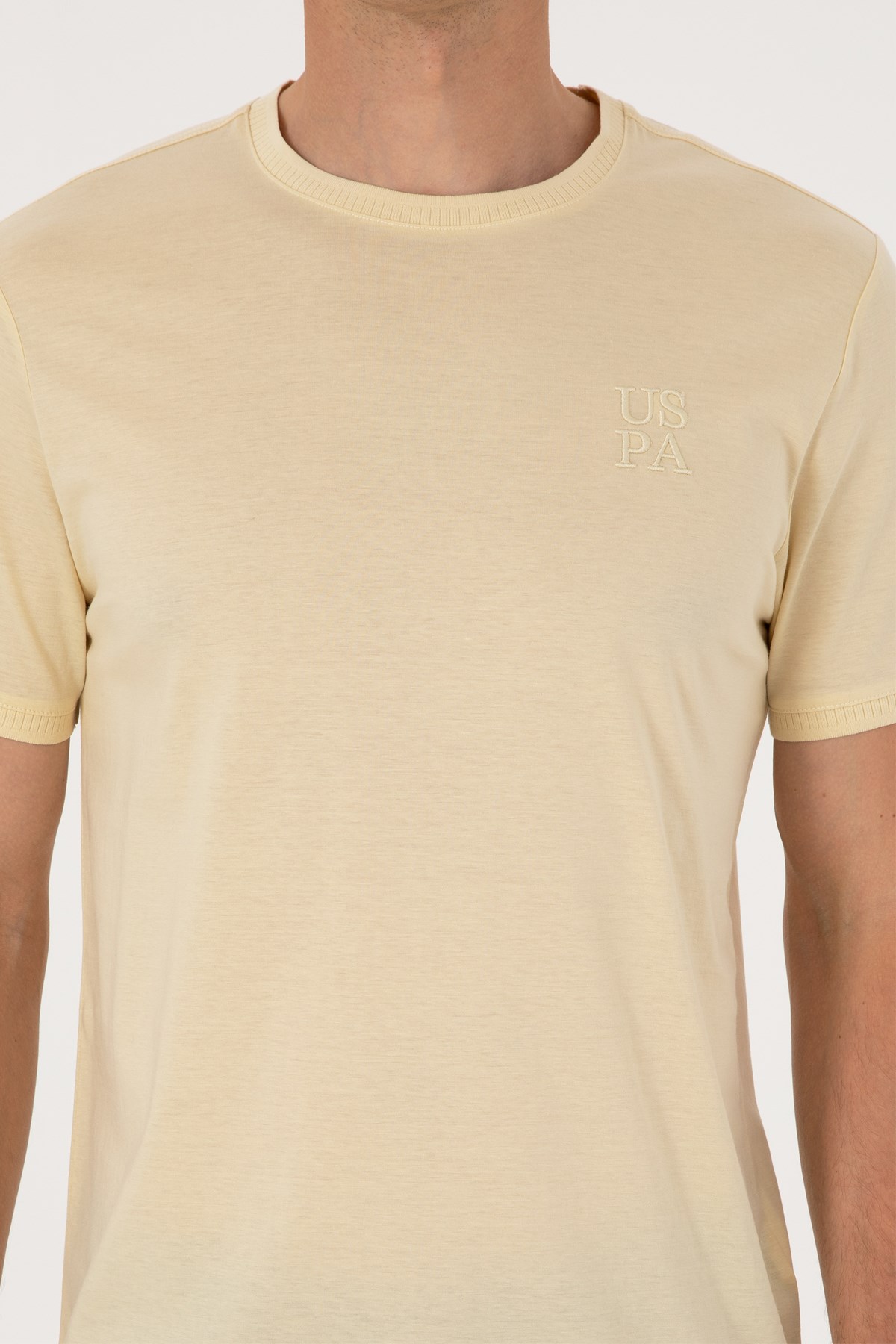 Us. Polo Assn. Erkek Tişört 50300815-Vr183 Haki