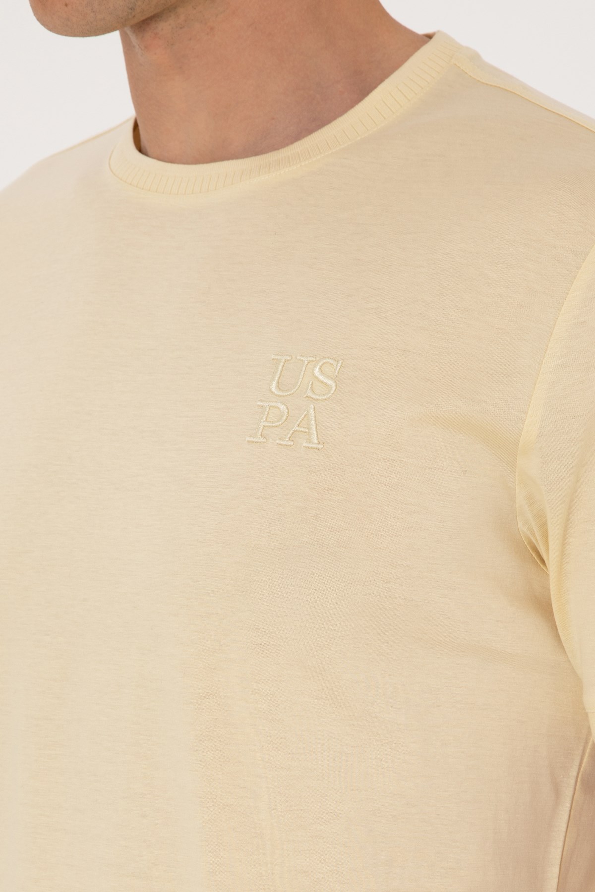 Us. Polo Assn. Erkek Tişört 50300815-Vr183 Haki