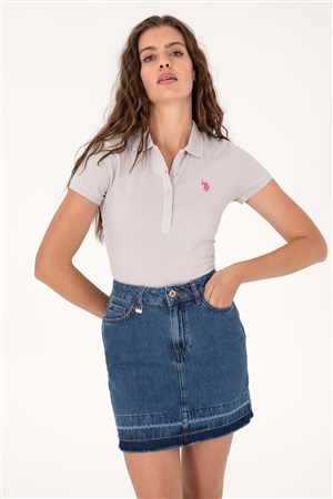 Us. Polo Assn. Kadın Tişört 50300830-Vr001 Mavi