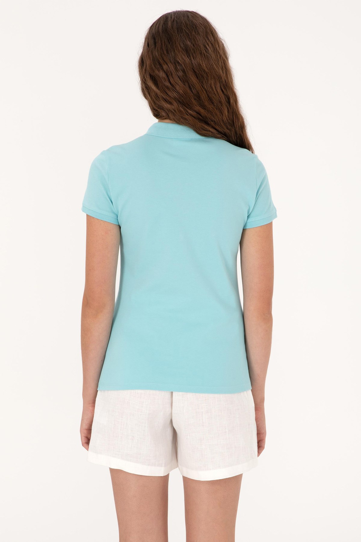 Us. Polo Assn. Kadın Tişört 50300830-Vr007 Mavi