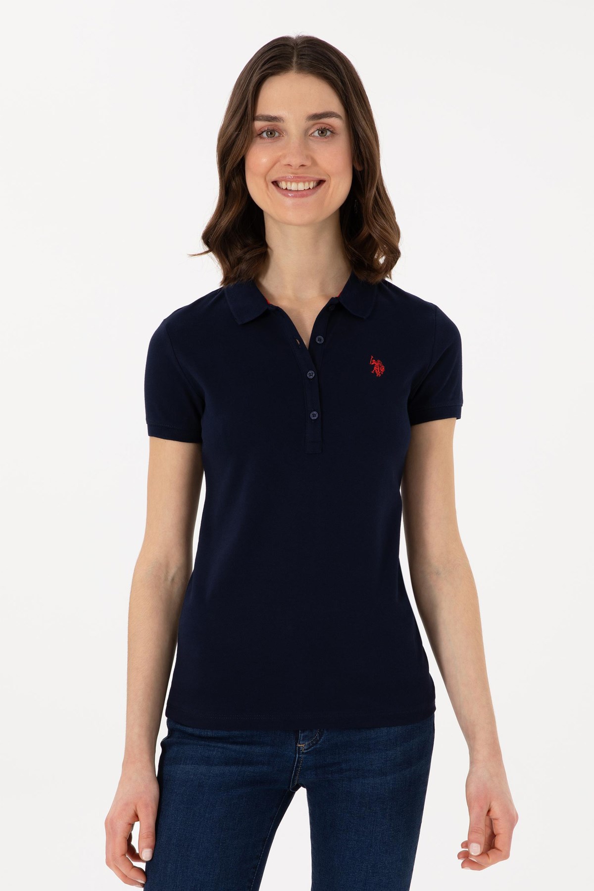 Us. Polo Assn. Kadın Tişört 50300830-Vr033 Lacivert