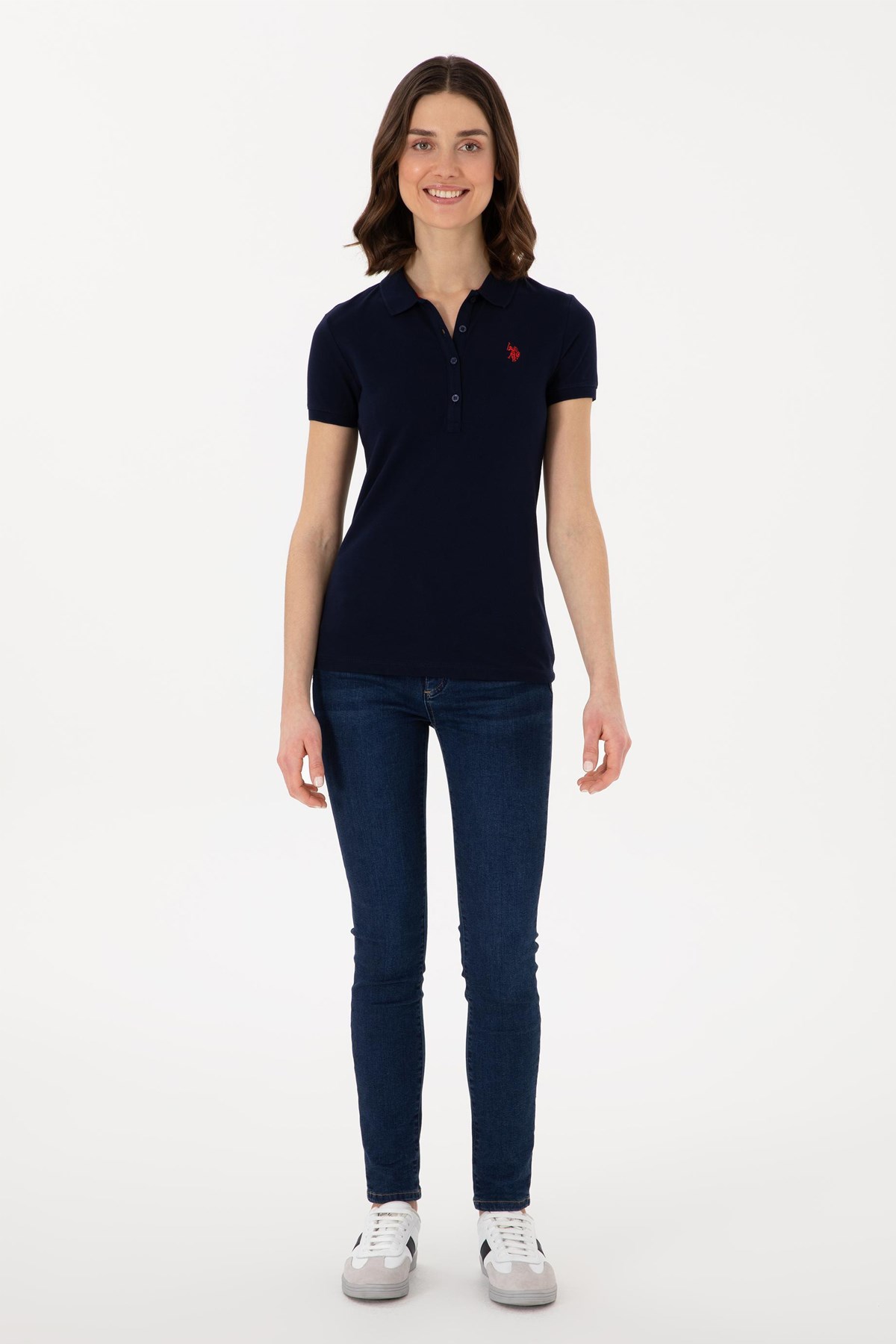 Us. Polo Assn. Kadın Tişört 50300830-Vr033 Lacivert