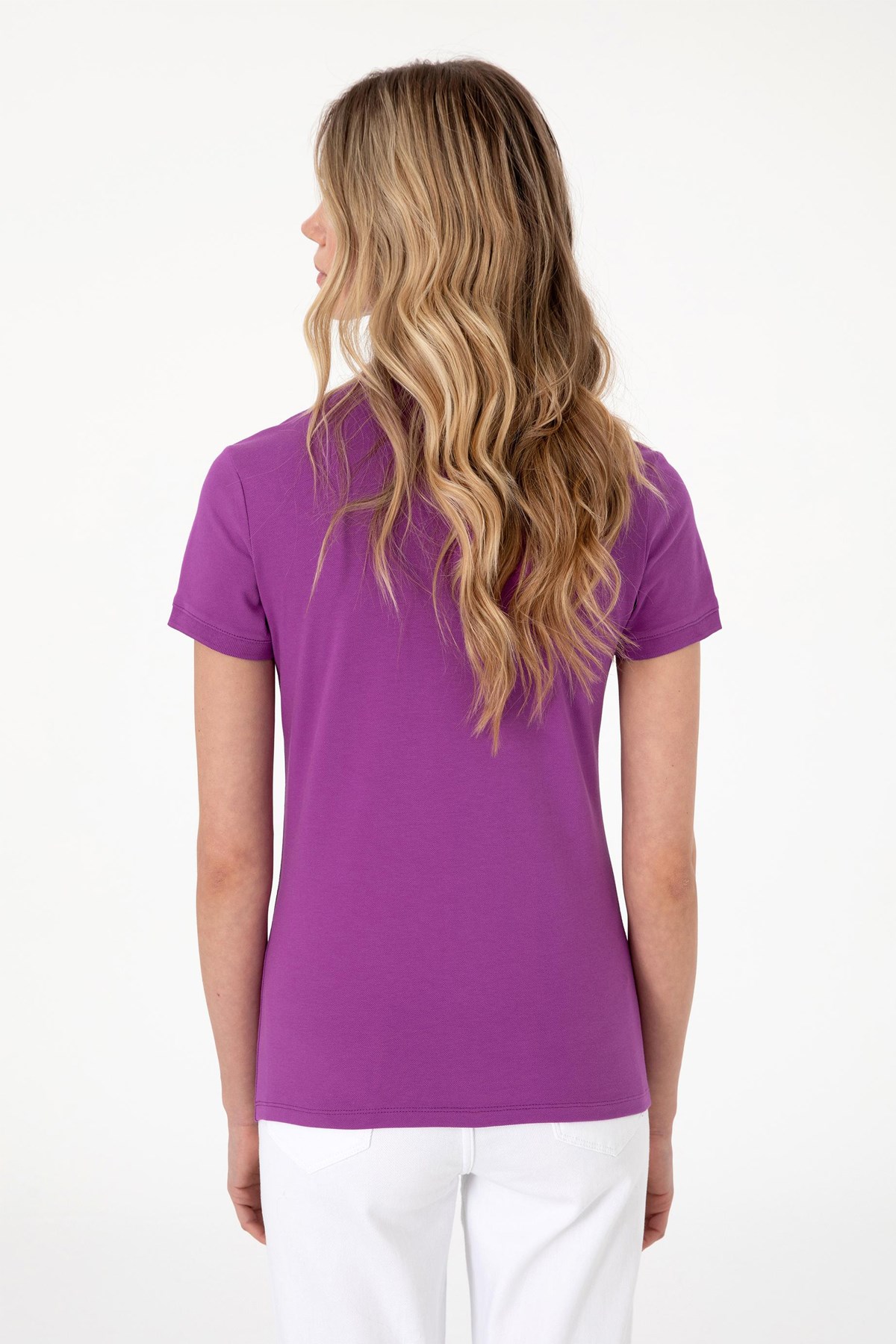 Us. Polo Assn. Kadın Tişört 50300830-Vr037 Mor