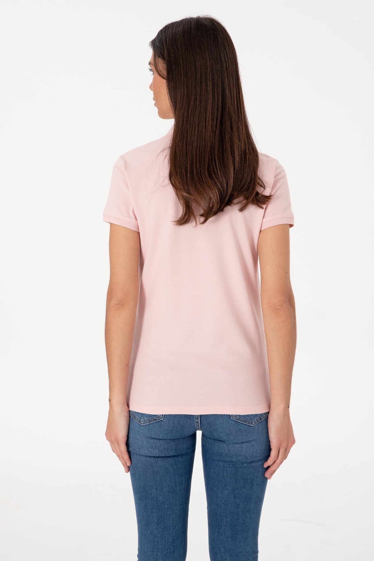 Us. Polo Assn. Kadın Tişört 50300830-Vr042 Pembe