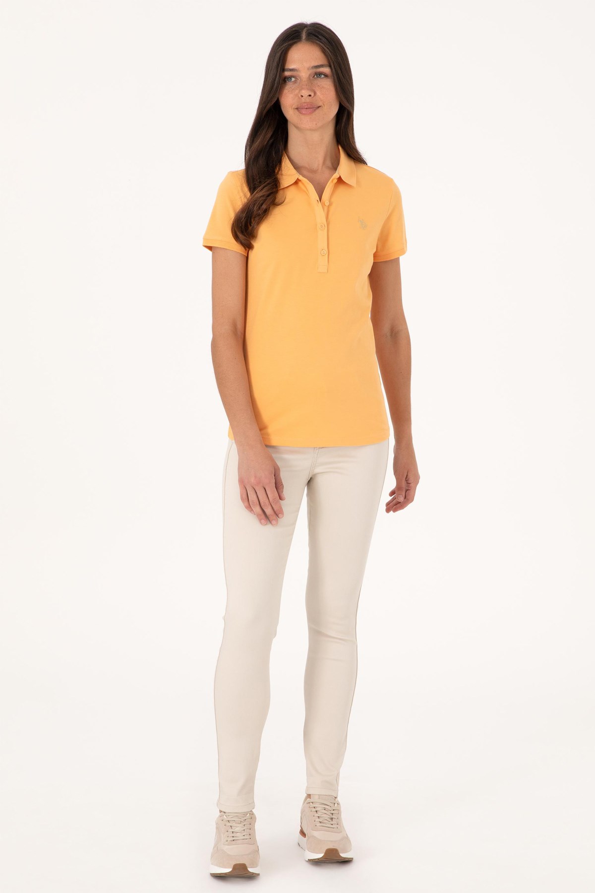 Us. Polo Assn. Kadın Tişört 50300830-Vr202 Sarı