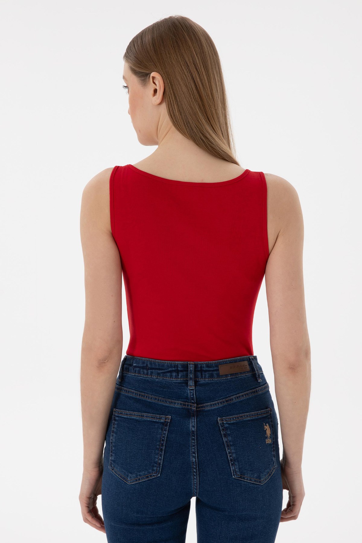 Us. Polo Assn. Kadın Tişört 50300895-Vr030 Kırmızı