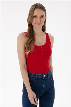Us. Polo Assn. Kadın Tişört 50300895-Vr030 Kırmızı