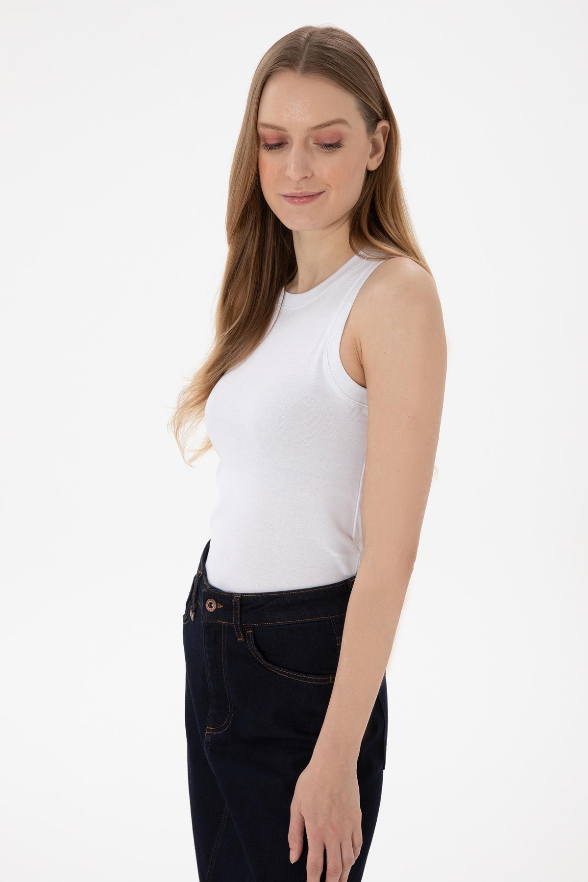 Us. Polo Assn. Kadın Tişört 50300904-Vr013 Beyaz