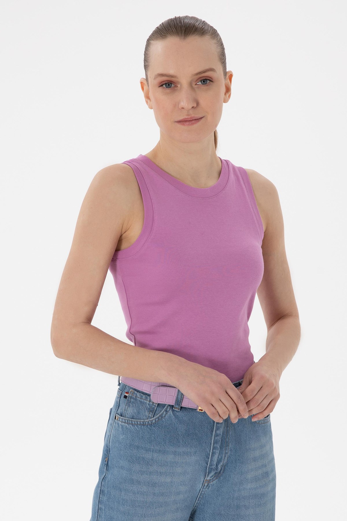 Us. Polo Assn. Kadın Tişört 50300904-Vr023 Pembe