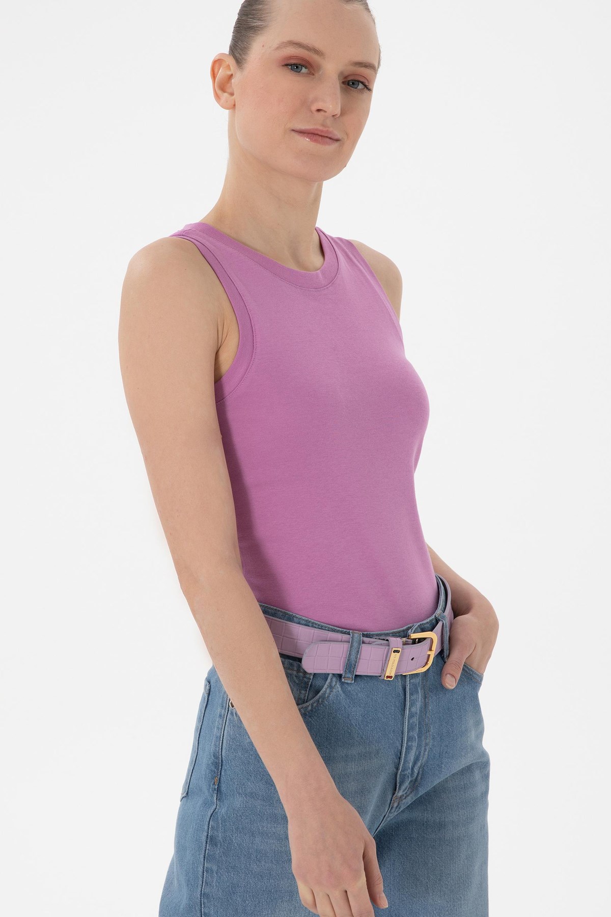 Us. Polo Assn. Kadın Tişört 50300904-Vr023 Pembe