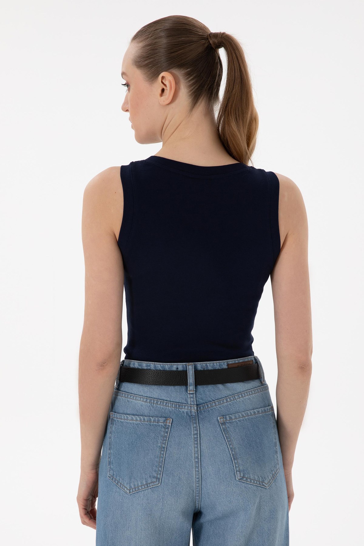 Us. Polo Assn. Kadın Tişört 50300904-Vr033 Lacivert