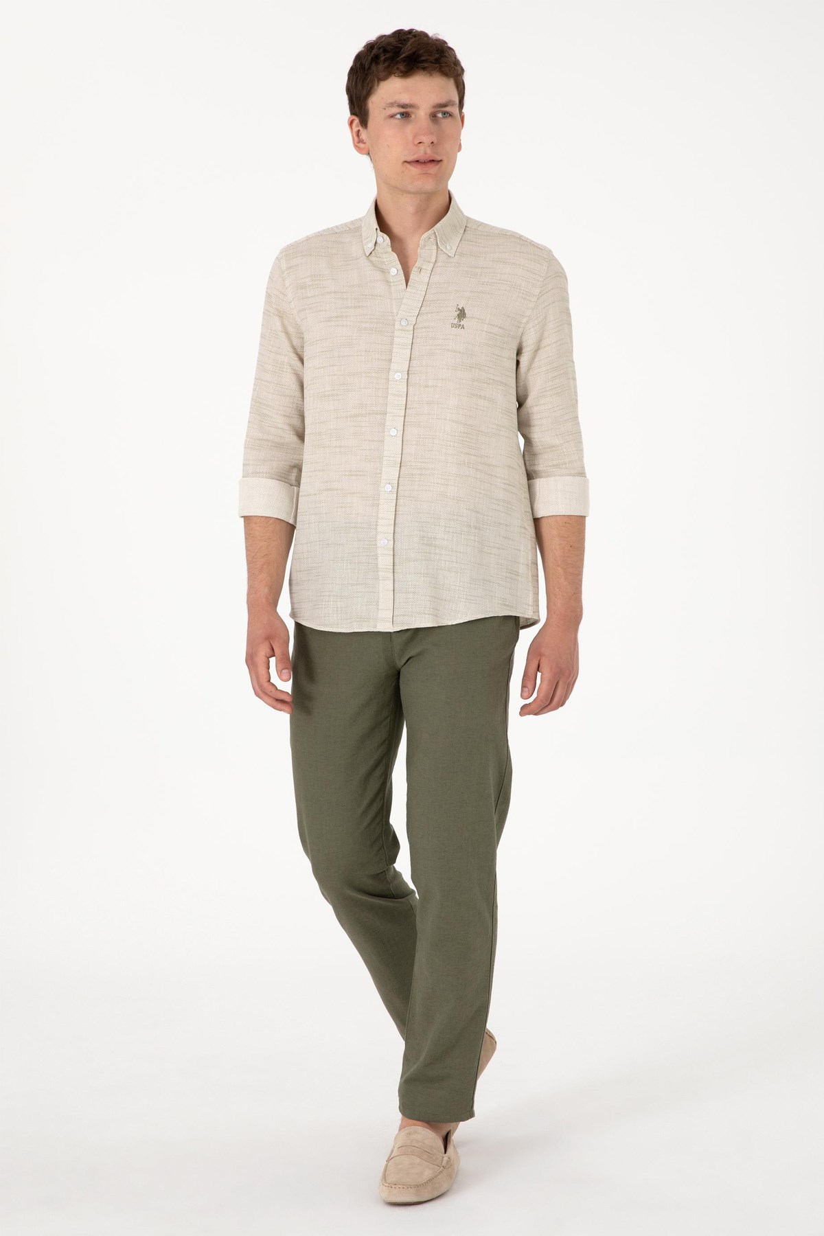 Us. Polo Assn. Erkek Pantolon 50300997-Vr111 Haki