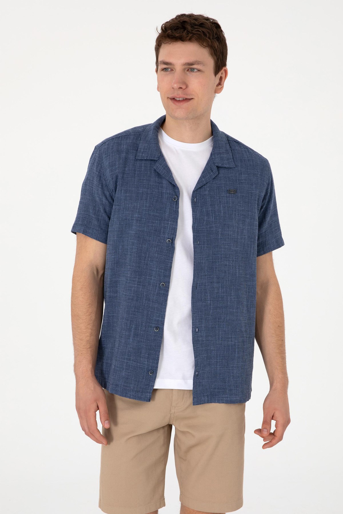 Us. Polo Assn. Erkek Gömlek 50302536-Vr033 Lacivert