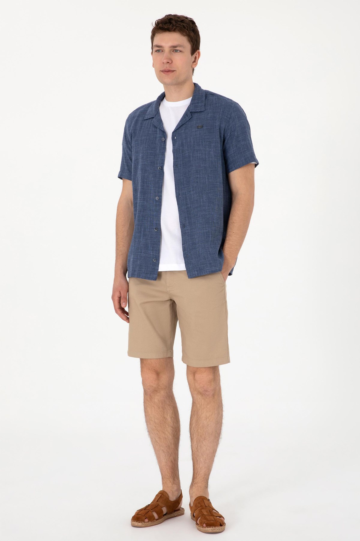 Us. Polo Assn. Erkek Gömlek 50302536-Vr033 Lacivert