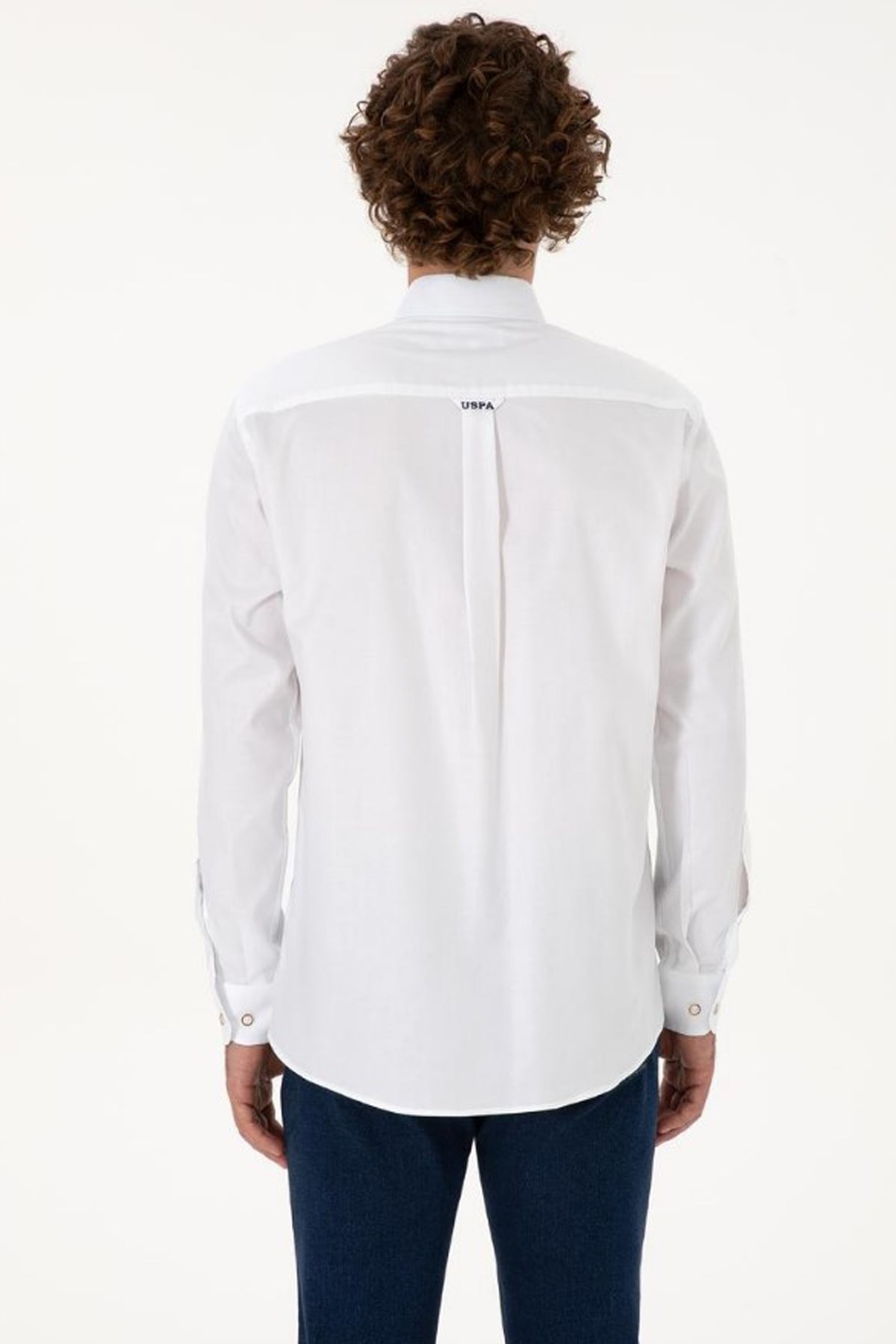 Us. Polo Assn. Erkek Gömlek 503076760-Vr013 Beyaz
