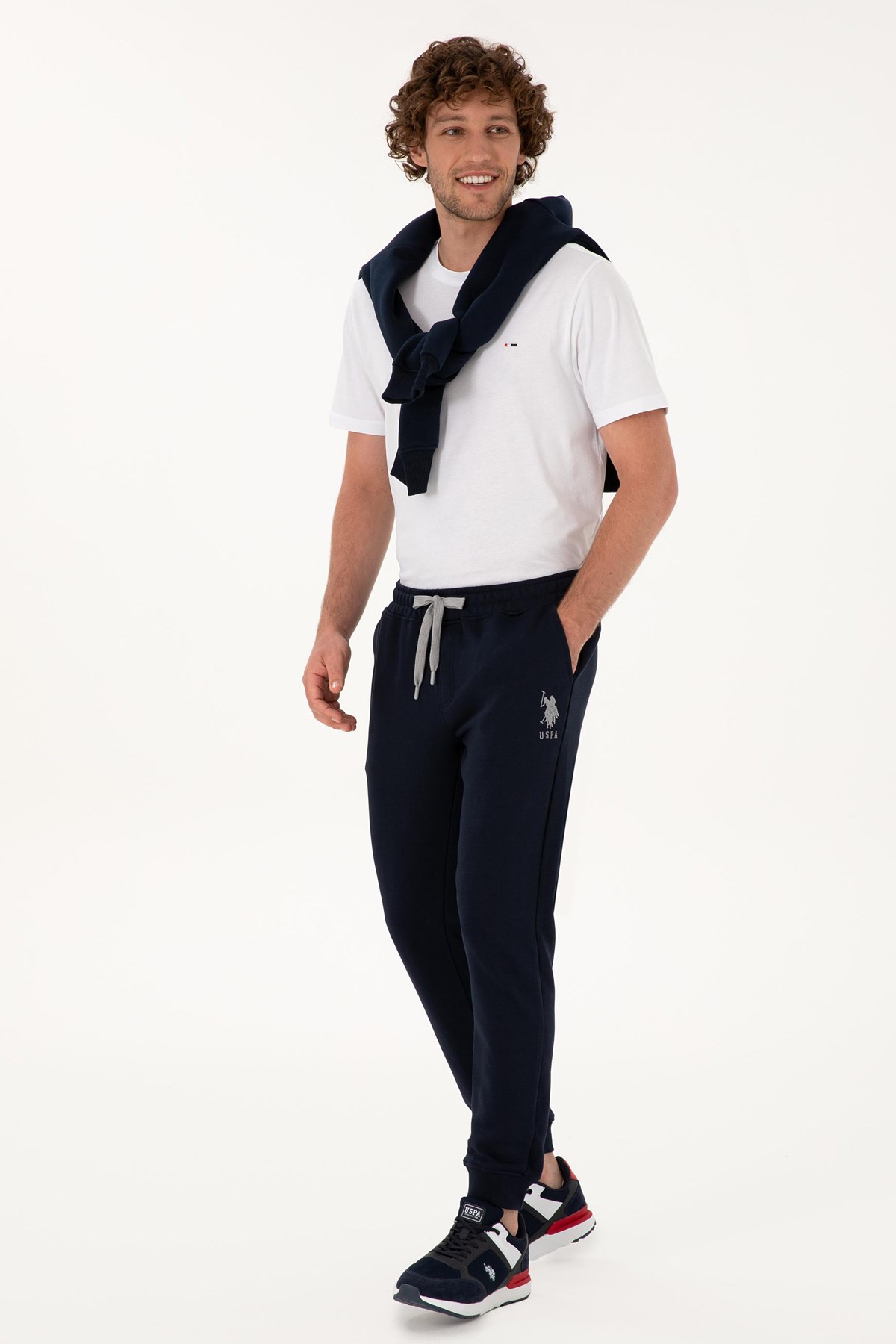 U.S. Polo Assn. Erkek Eşofman Altı 50307683-VR033 Lacivert