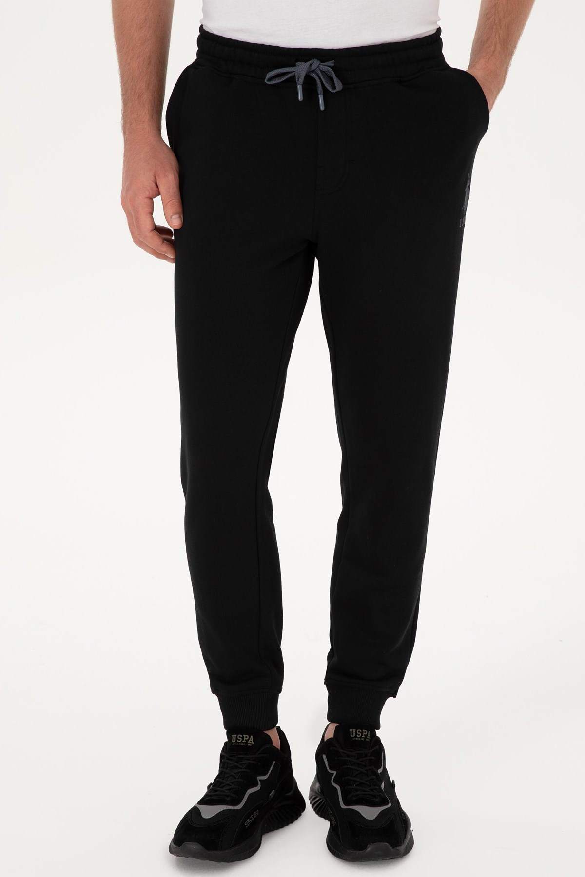 U.S. Polo Assn. Erkek Eşofman Altı 50307683-VR046 Siyah