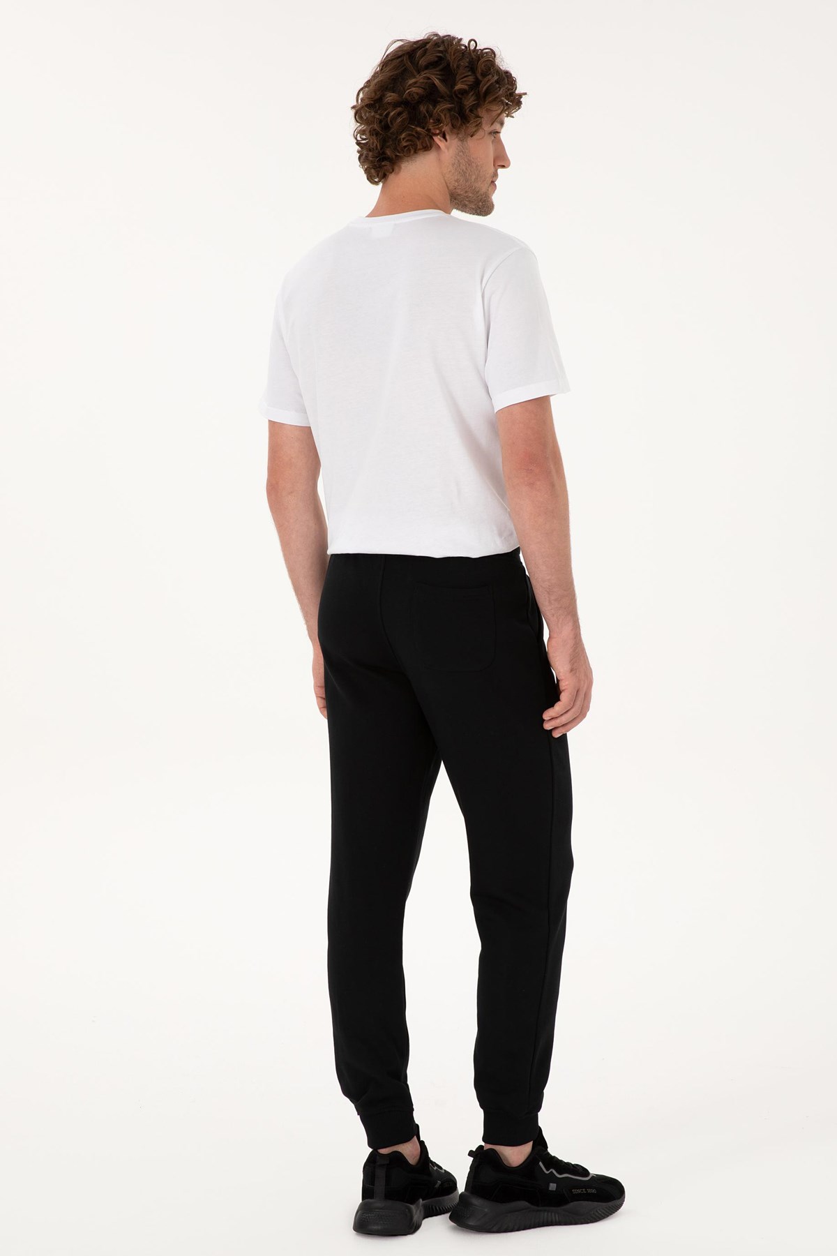 U.S. Polo Assn. Erkek Eşofman Altı 50307683-VR046 Siyah