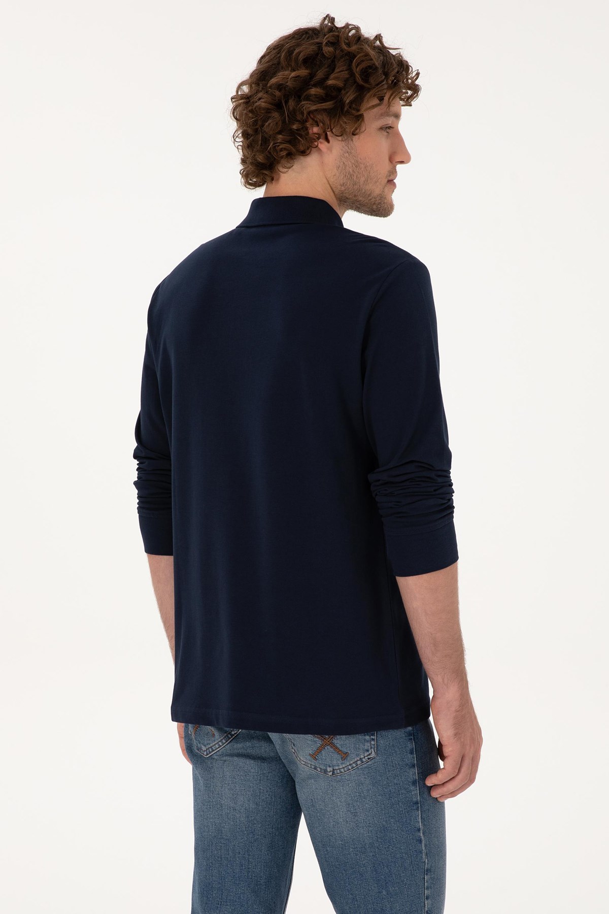 U.S. Polo Assn. Erkek Sweatshirt 50307688-VR033 Lacivert