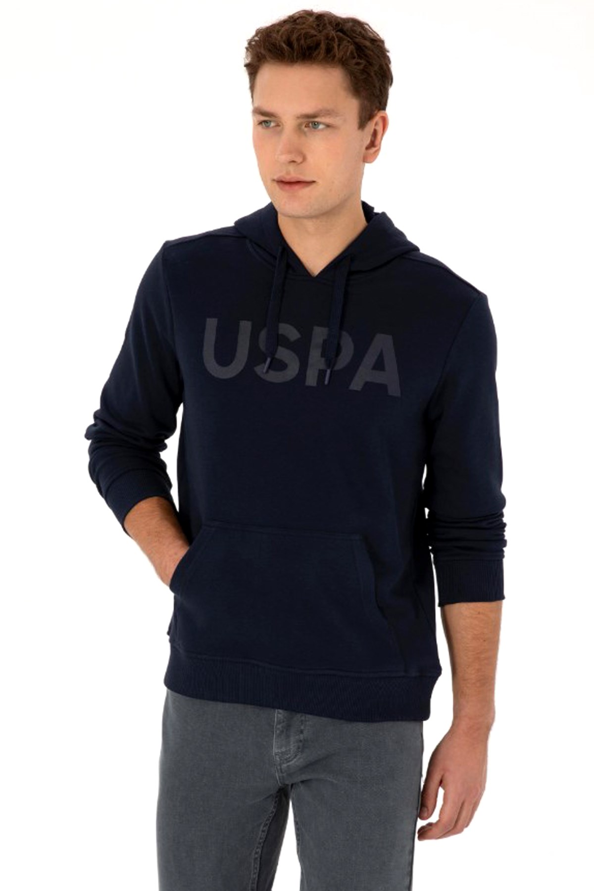 U.S. Polo Assn. Erkek Sweatshirt 50307695-VR033 Lacivert