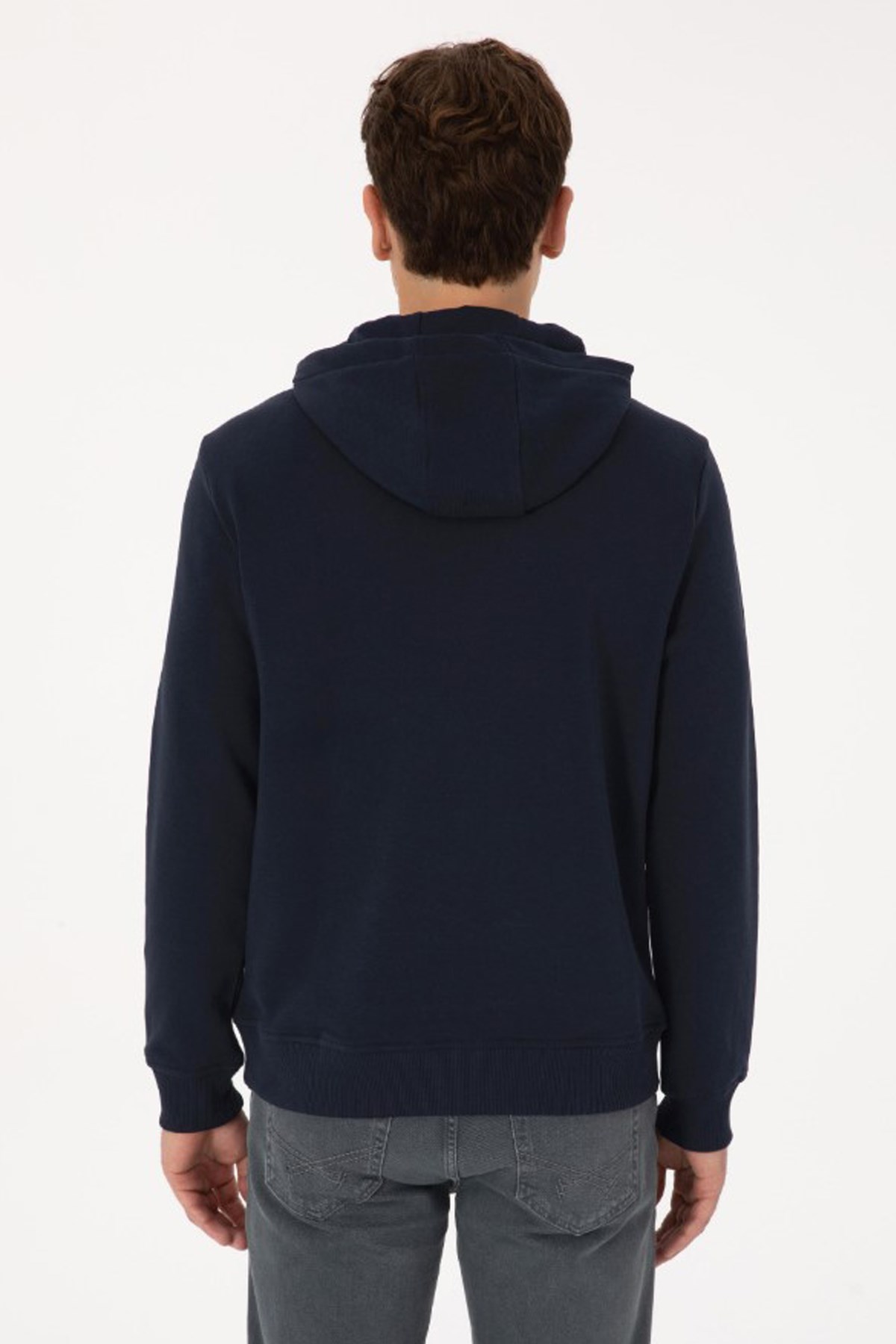 U.S. Polo Assn. Erkek Sweatshirt 50307695-VR033 Lacivert