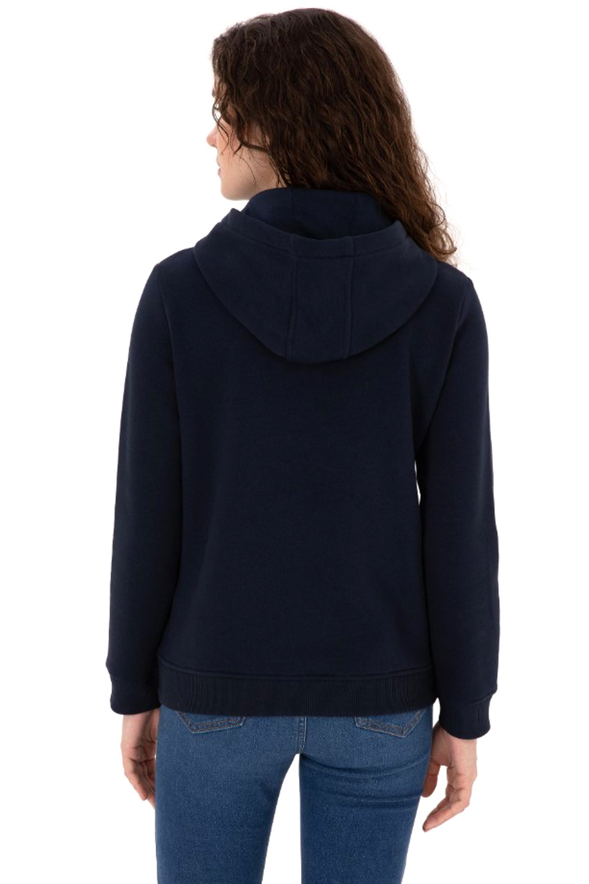 U.S. Polo Assn. Kadın Sweatshirt 50307711-VR033 Lacivert