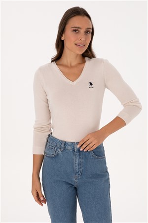 U.S. Polo Assn. Kadın Kazak 50307712-VR071