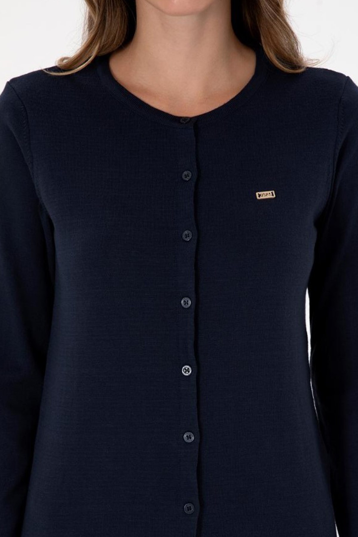 U.S. Polo Assn. Kadın Hırka 50307719-VR033 Lacivert