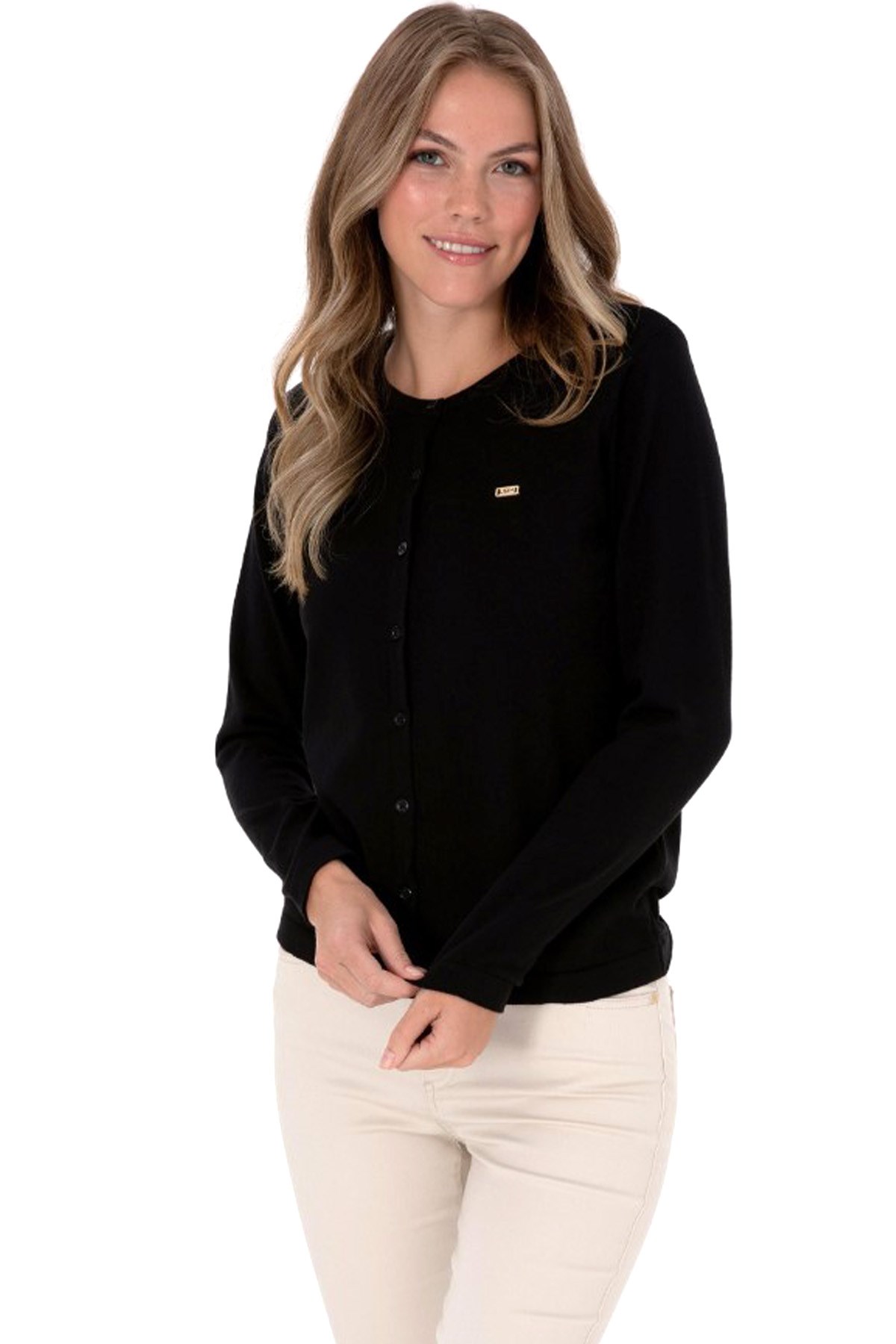 U.S. Polo Assn. Kadın Hırka 50307719-VR046 Siyah