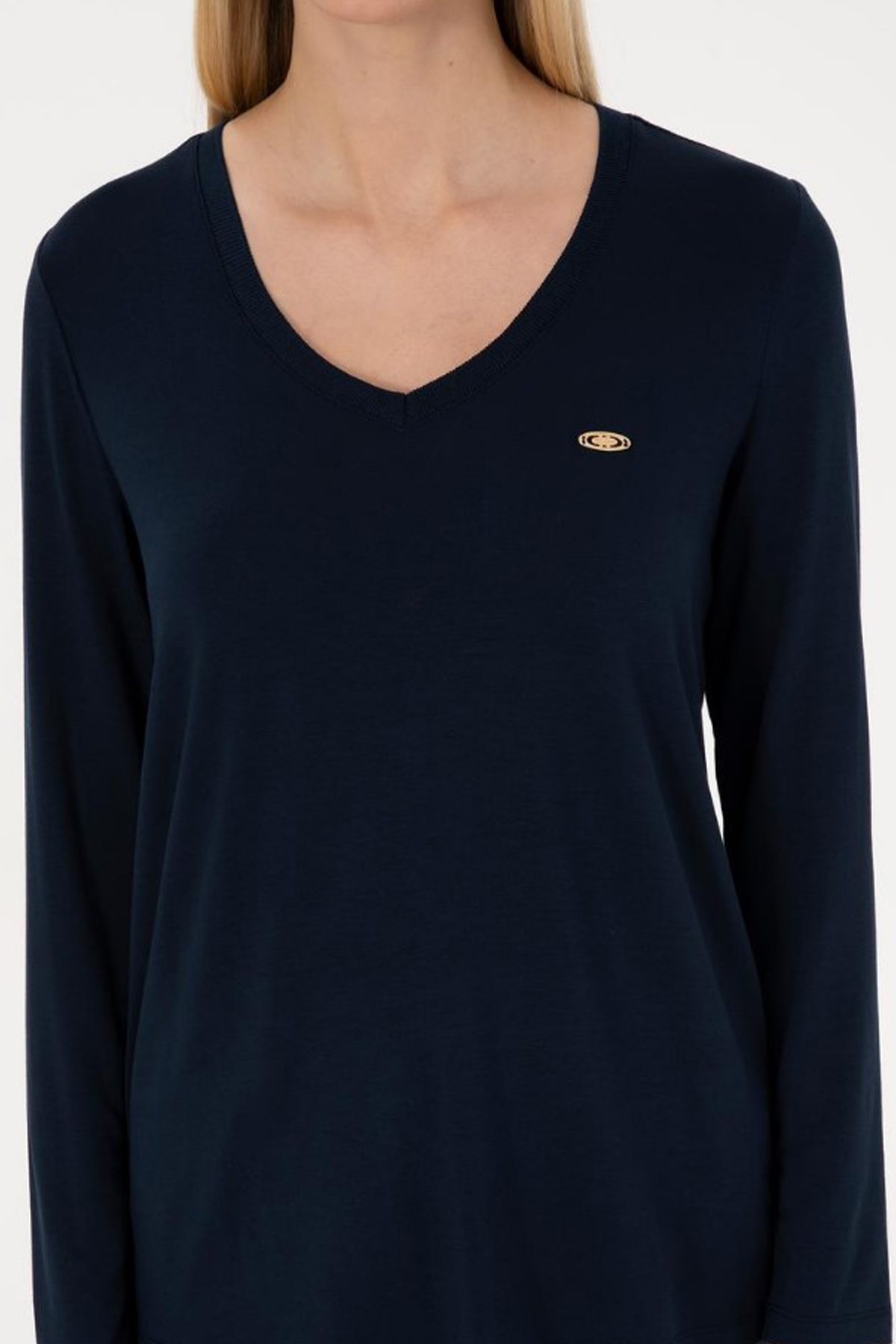 U.S. Polo Assn. Kadın Sweatshirt 50307734-VR033 Lacivert