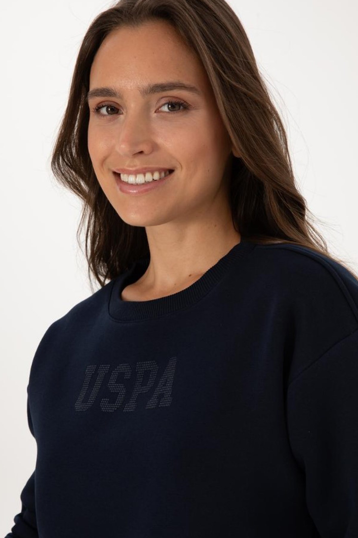 U.S. Polo Assn. Kadın Sweatshirt 50307752-VR033 Lacivert