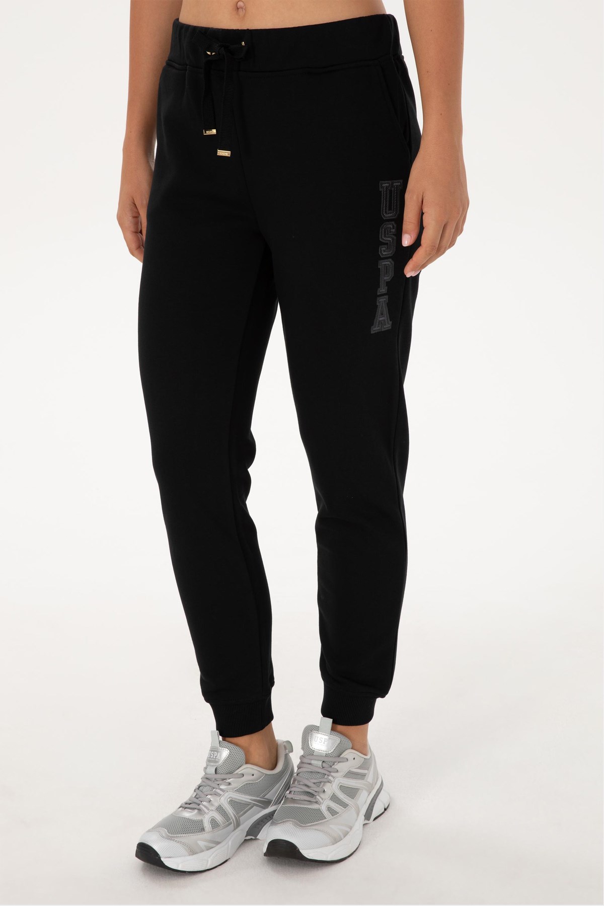 U.S. Polo Assn. Kadın Eşofman Altı 50307759-VR046 Siyah