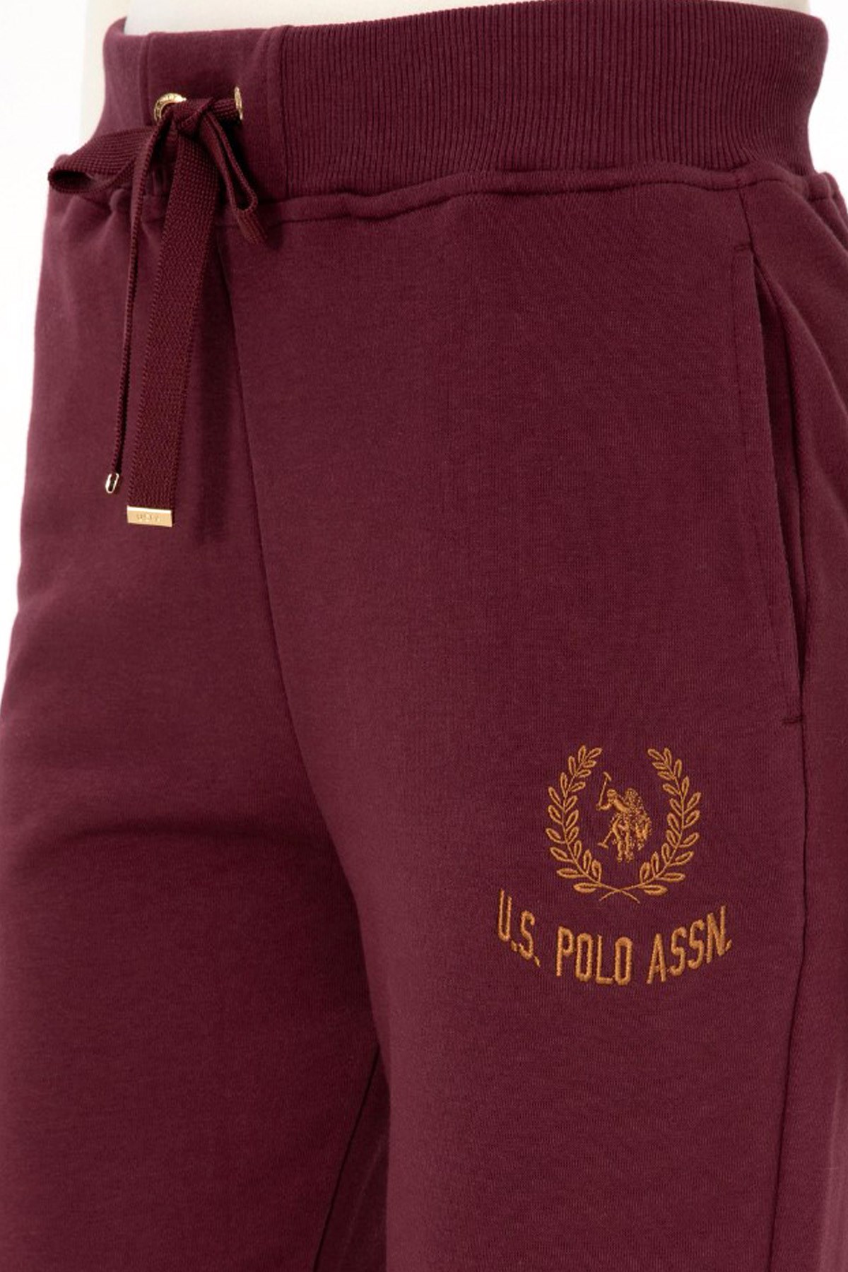U.S. Polo Assn. Kadın Eşofman Altı 50307788-VR177 Bordo