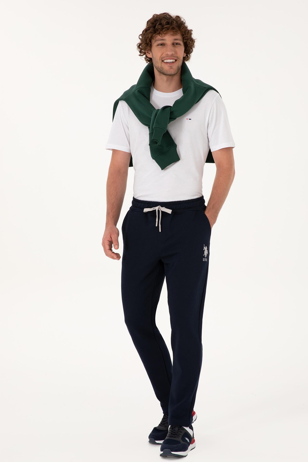 U.S. Polo Assn. Erkek Eşofman Altı 50307803-VR033 Lacivert
