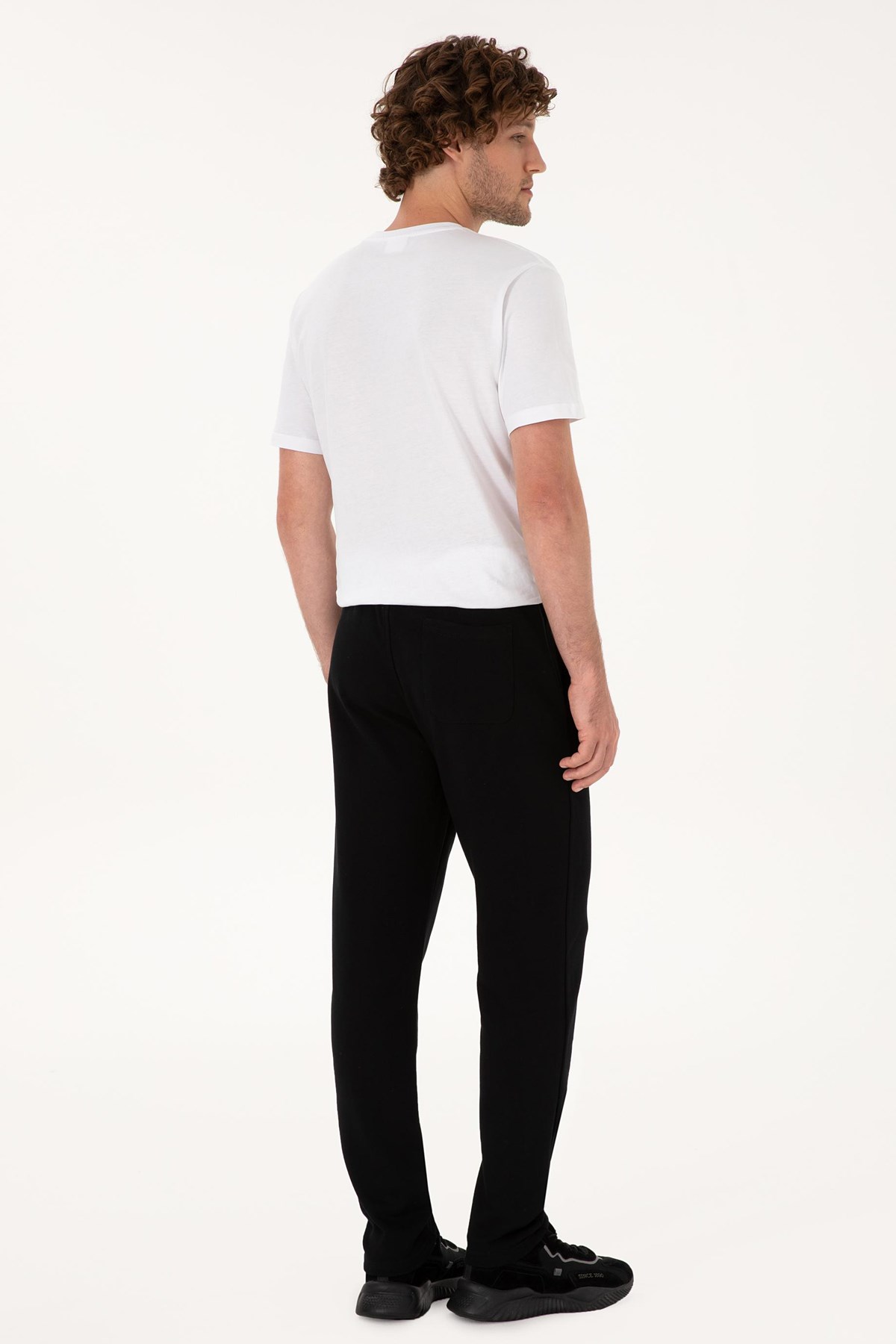 U.S. Polo Assn. Erkek Eşofman Altı 50307803-VR046 Siyah