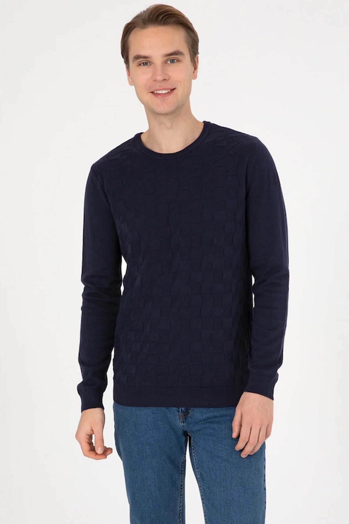 U.S. Polo Assn. Erkek Kazak 50307982-VR033 Lacivert