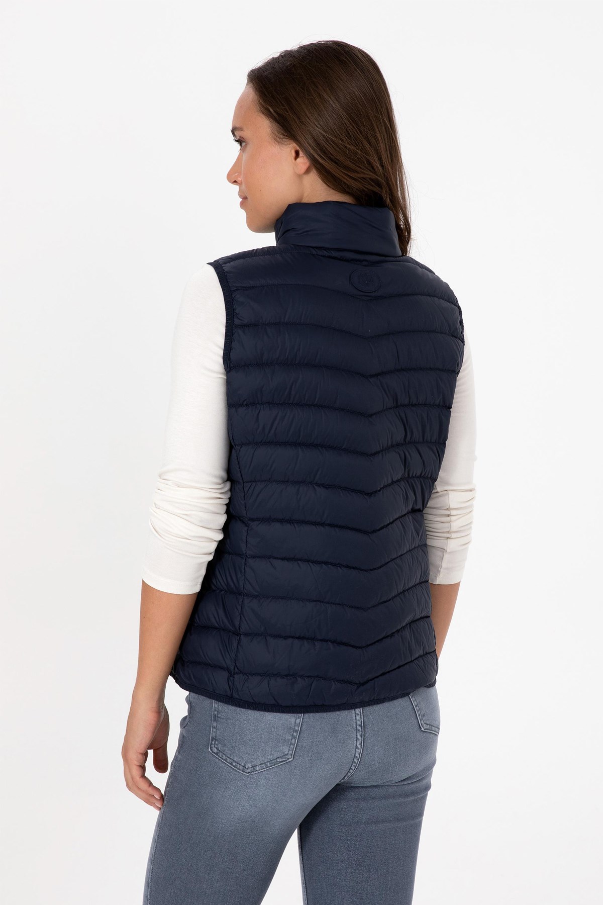 U.S. Polo Assn. Kadın Yelek 50308083-VR033 Lacivert