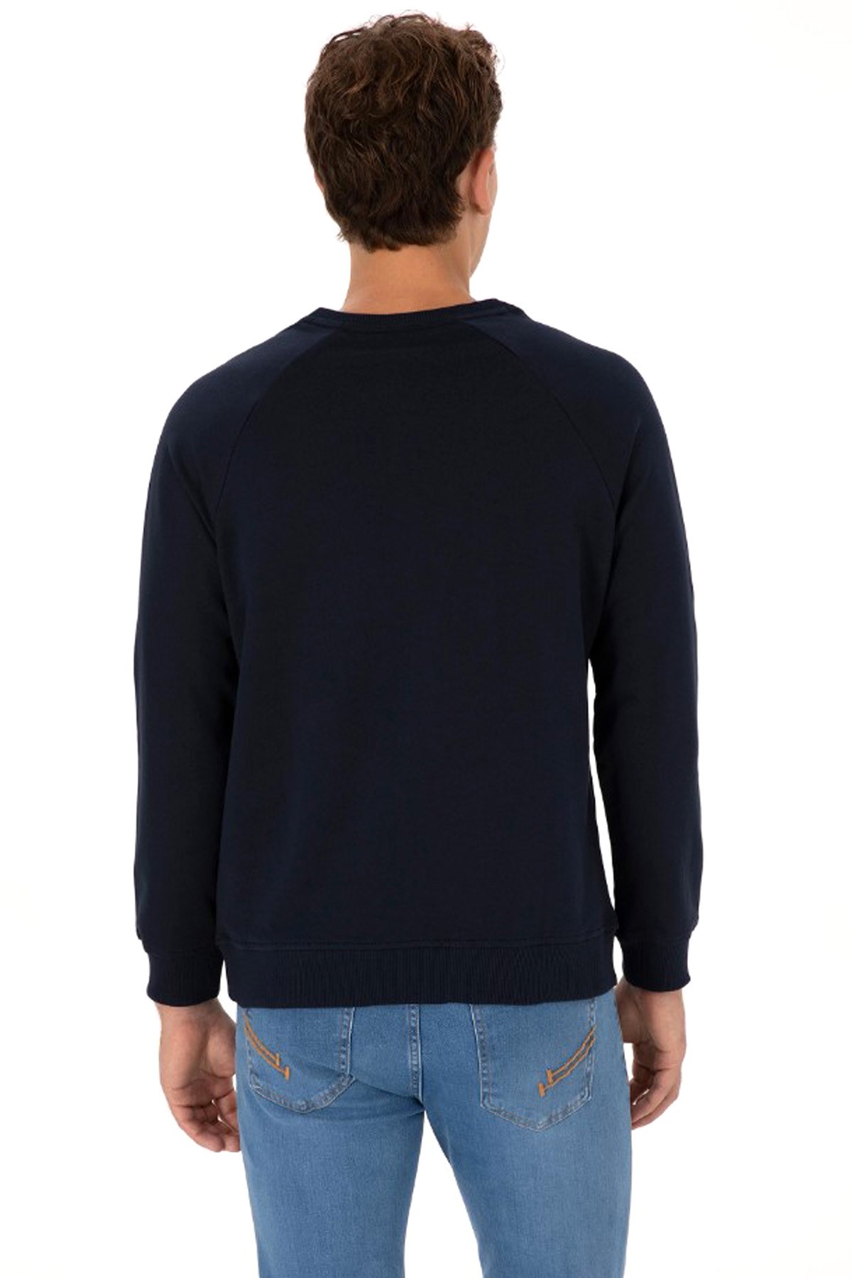 U.S. Polo Assn. Erkek Sweatshirt 50308103-VR033 Lacivert
