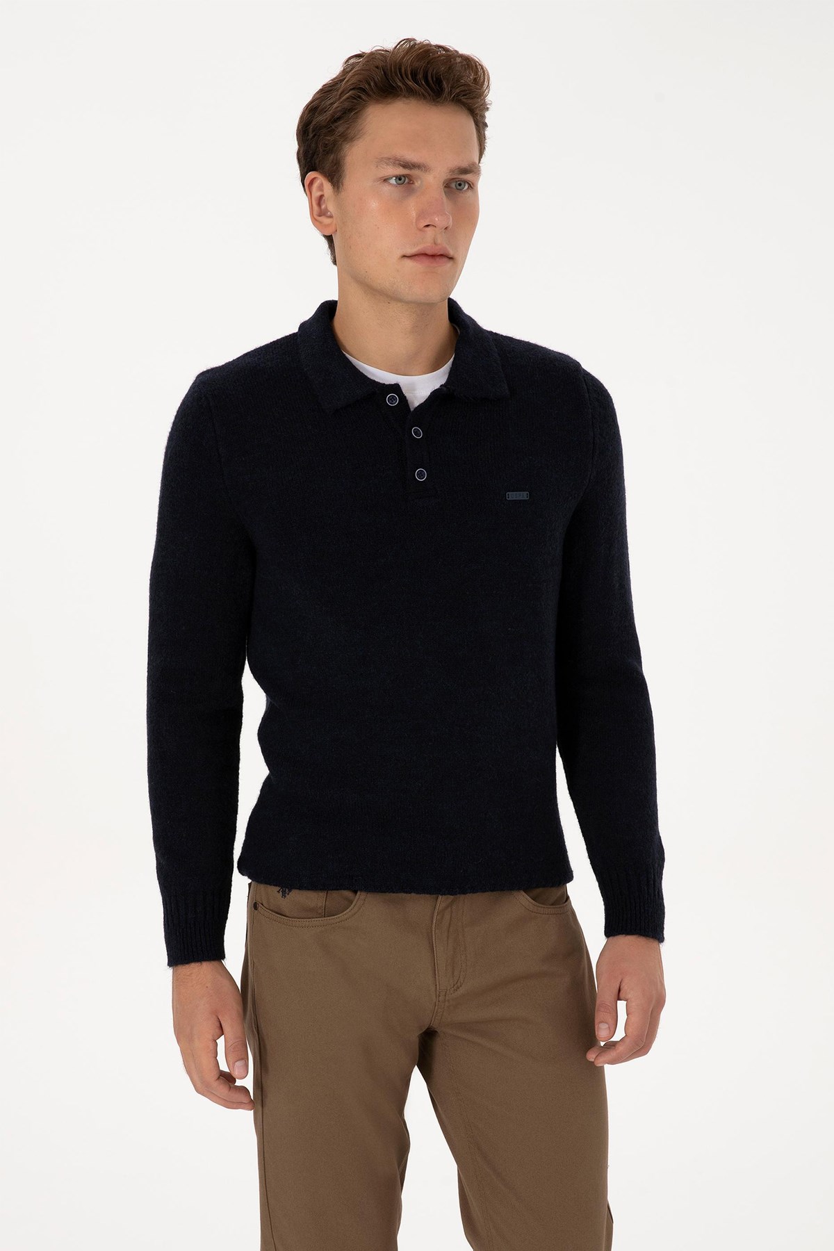 U.S. Polo Assn. Erkek Kazak 50308276-VR033 Lacivert