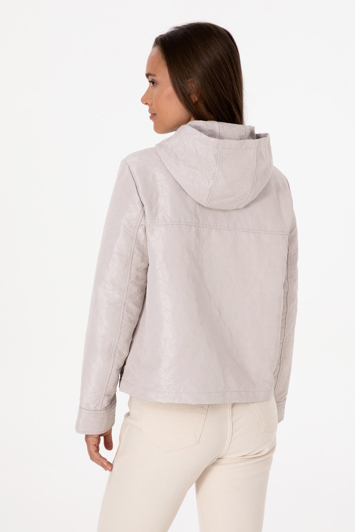 U.S. Polo Assn. Kadın Mont 50308624-VR256 Bej