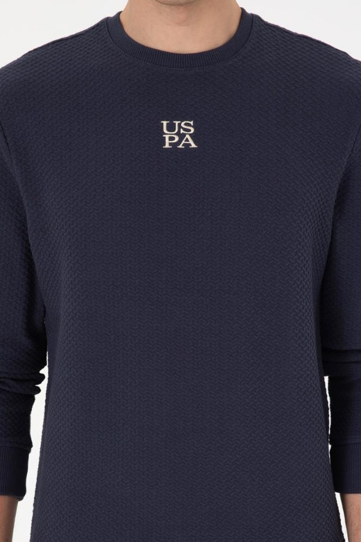 U.S. Polo Assn. Erkek Sweatshirt 50308649-VR033 Lacivert