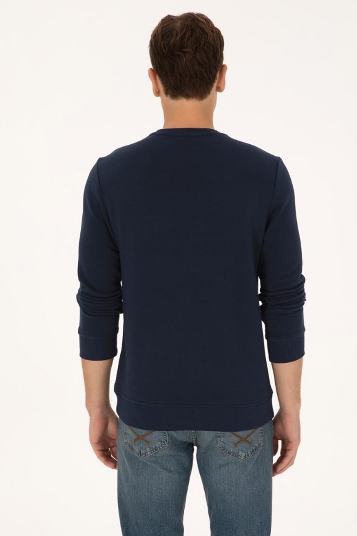U.S. Polo Assn. Erkek Sweatshirt 50308717-VR033 Lacivert