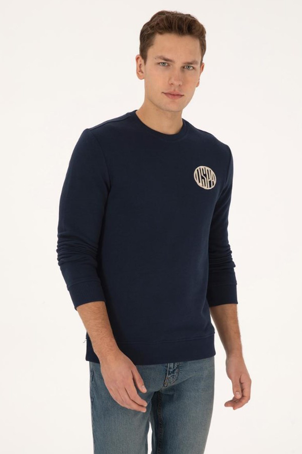 U.S. Polo Assn. Erkek Sweatshirt 50308717-VR033 Lacivert